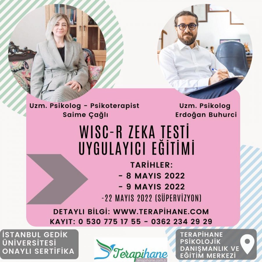 WISC-R Zeka Testi Eğitimi